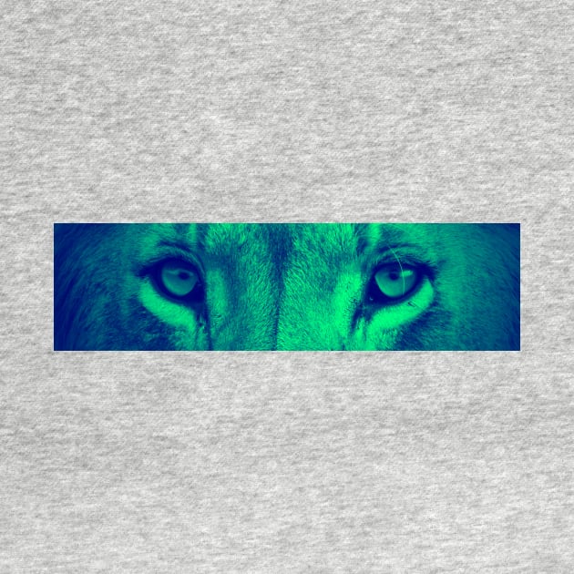 Lion Eyes (Turquoise) by BellaTilly